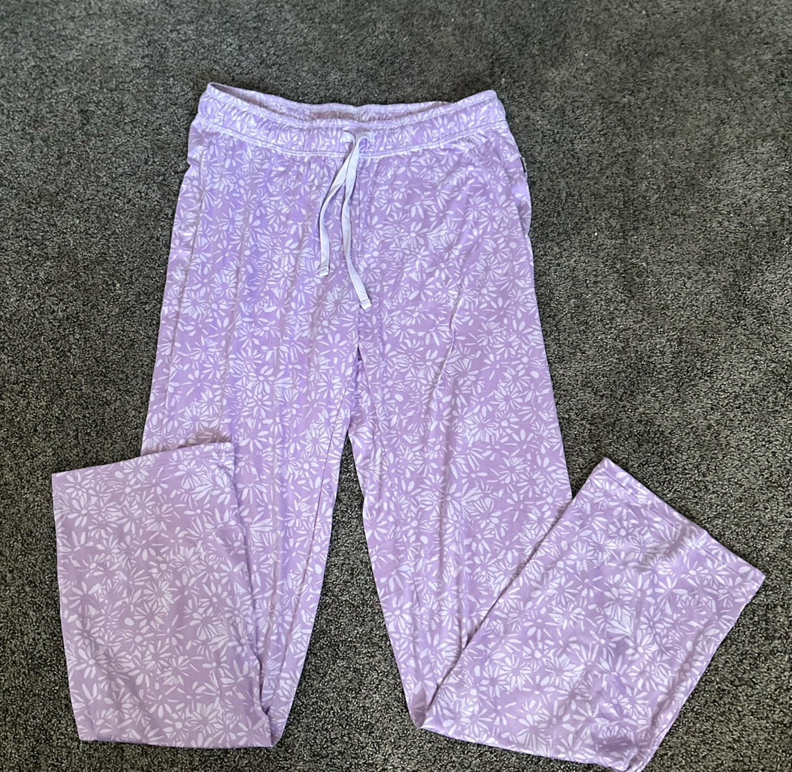 Eddie Bauer Purple Pajamas Pants Size Small