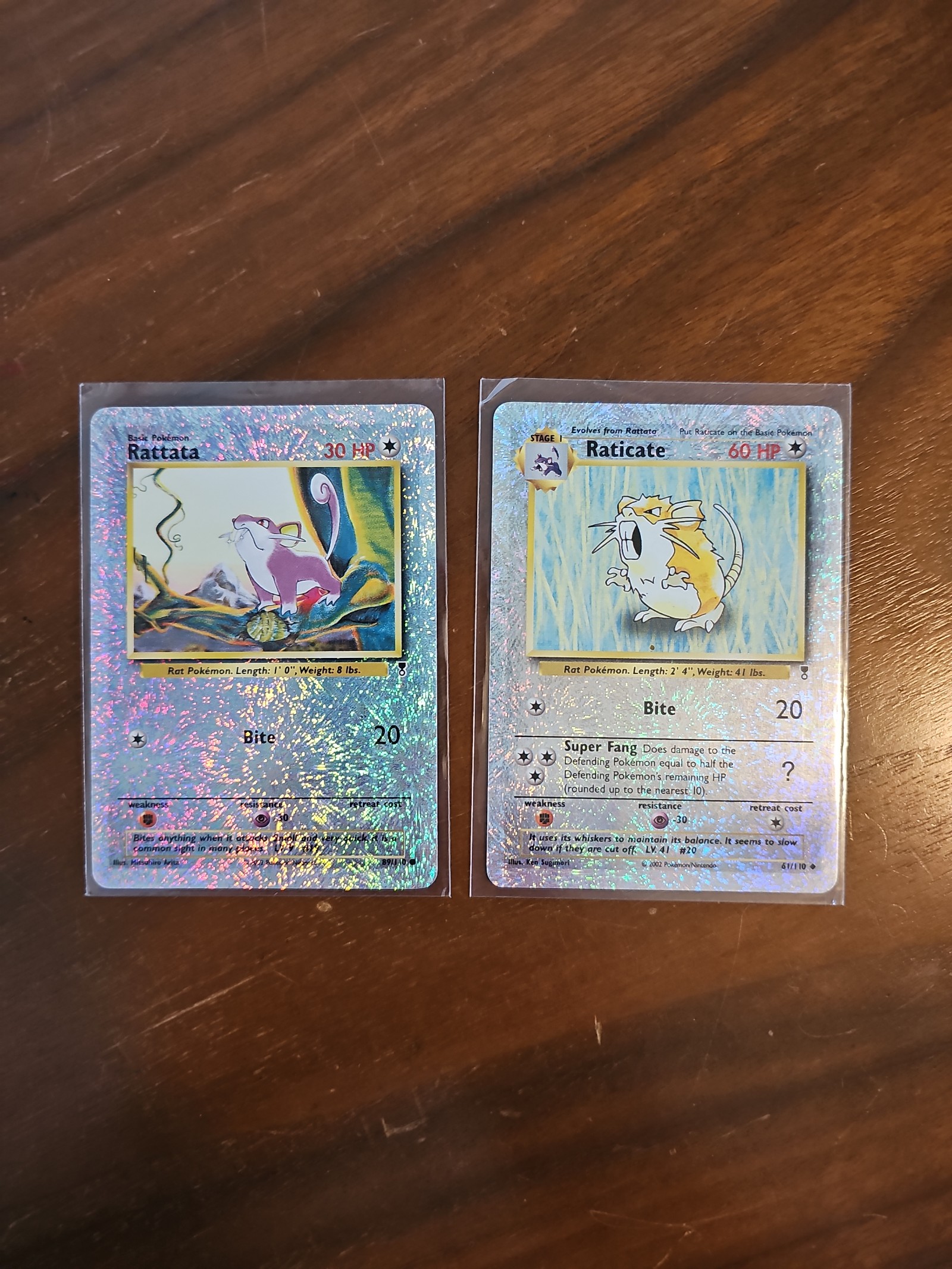 Pokémon Legendary Collection Reverse Holos