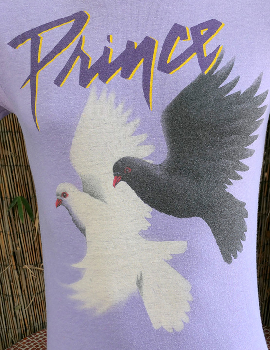 80's Vintage 1984 PRINCE & The Revolution When Doves Cry Tour T Shirt S Ched Tag