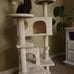 54in Cat Tree Tower Condo Furniture Scratch Post for Kittens Pet House Play BEIG