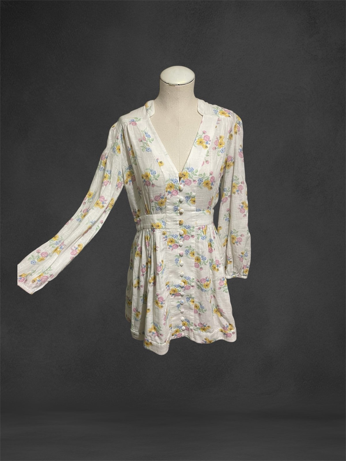 Floral Button-Down Dress (BERENICE the coolest girl)