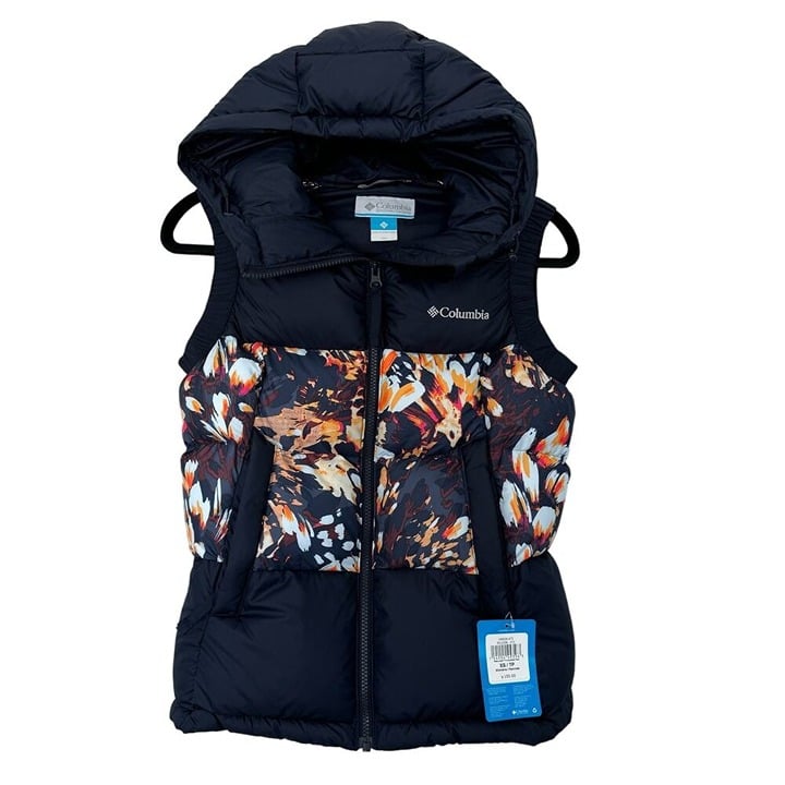 NWT Columbia Women's Size XS Pike Lake™ II Hooded Insulated Puffer Vest