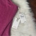 Good American Swim 90s Hot One Shoulder One Piece Metallic Hawaiian Pink NWT