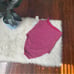 Good American Swim 90s Hot One Shoulder One Piece Metallic Hawaiian Pink NWT