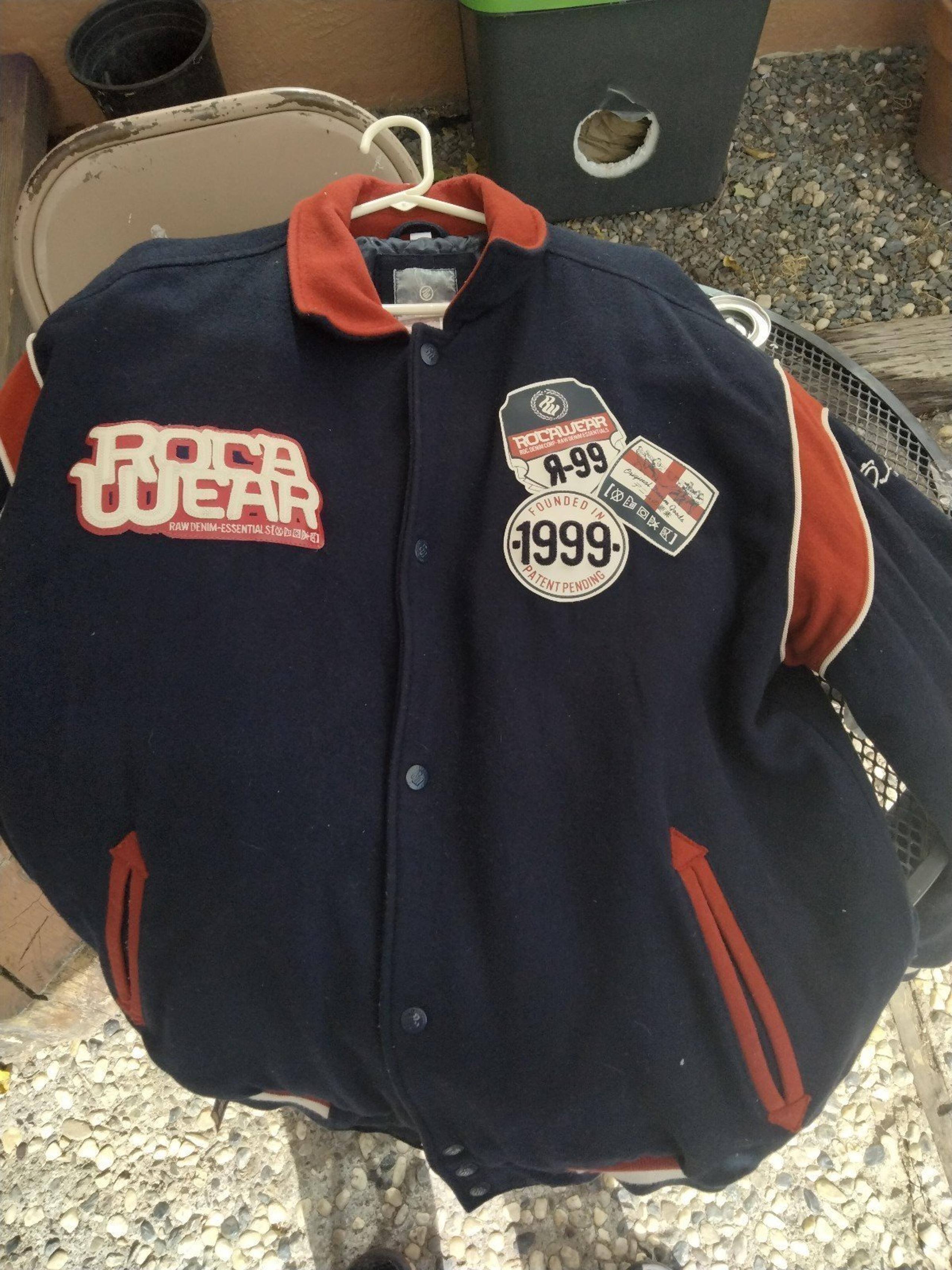 rocawear wool athletic jacket (Limited Edition)