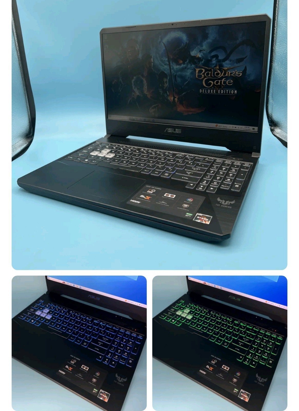 ASUS FX505DT 15.6 GAMING LAPTOP RYZEN 5 (16GB RAM, 256GB SSD) WIN 10 GTX 1650