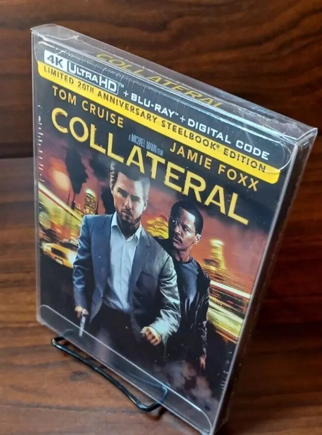 Collateral Steelbook [4K/Blu-ray] w/PROTECTIVE SLEEVE-NEW (Sealed)-Free Box S&H