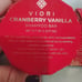 Viori NIB Cranberry Vanilla shampoo and conditioner bars
