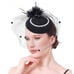 2PCS Pinup Retro Vintage Classy 1950s Black Hat Gloves Accessories Set NEW