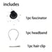 2PCS Pinup Retro Vintage Classy 1950s Black Hat Gloves Accessories Set NEW