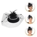 2PCS Pinup Retro Vintage Classy 1950s Black Hat Gloves Accessories Set NEW