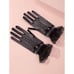 2PCS Pinup Retro Vintage Classy 1950s Black Hat Gloves Accessories Set NEW