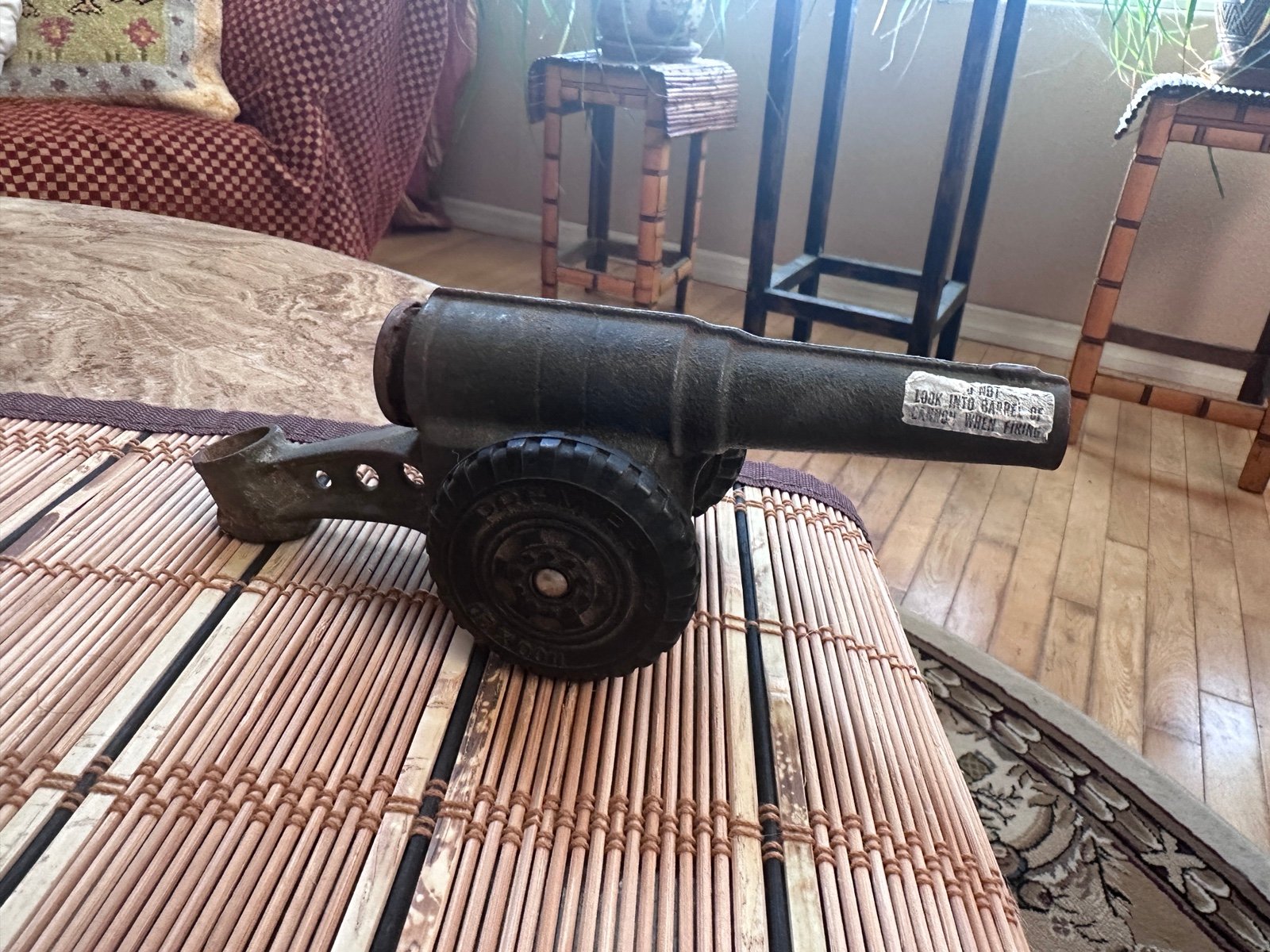 Vintage Cast Iron Toy Cannon Premier Big-Bang 1100x20 Conestoga Co READ!!!!!!