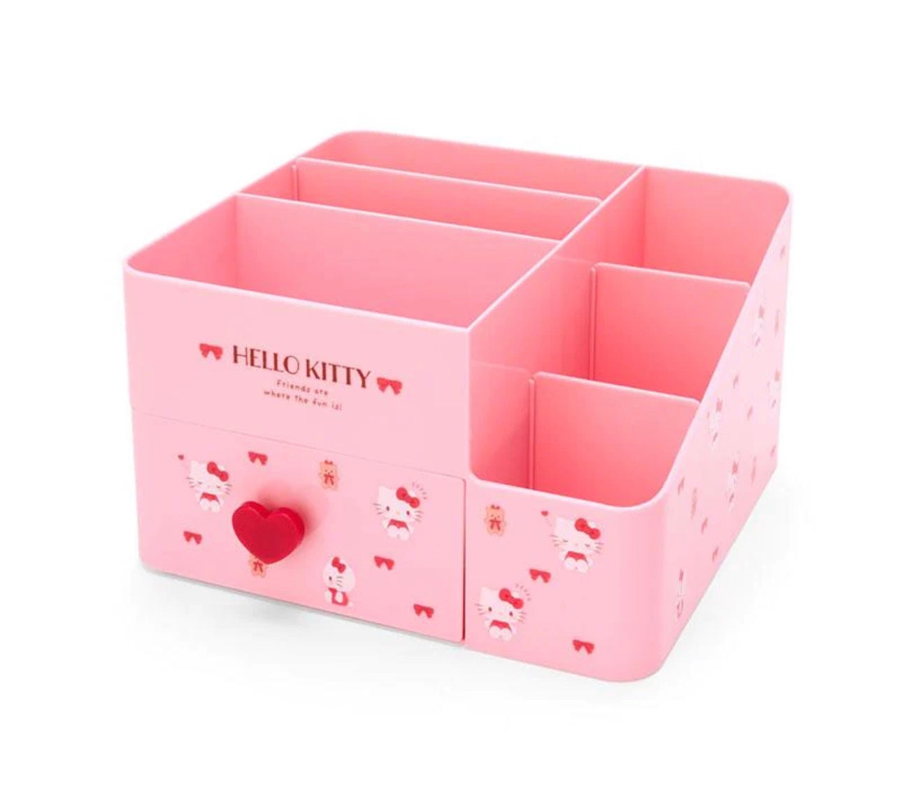 [Sanrio] Cosmetic Storage Box -Hello Kitty [SEP 2023] Sanrio Original Japan