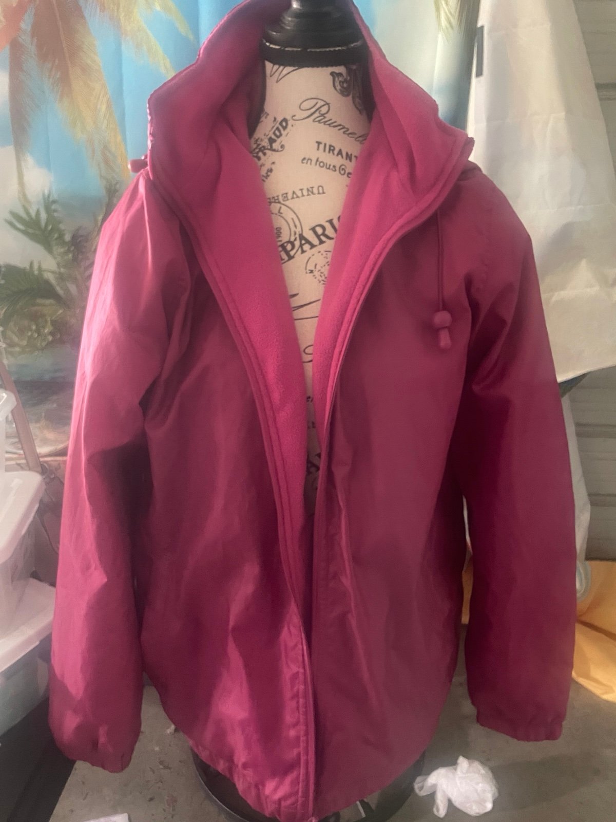 Women Totes Rain Jacket