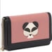 Kate Spade Gentle Panda Crossbody Leather Wallet Bag, Pink/Black, NWT