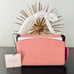 Kate Spade Gentle Panda Crossbody Leather Wallet Bag, Pink/Black, NWT