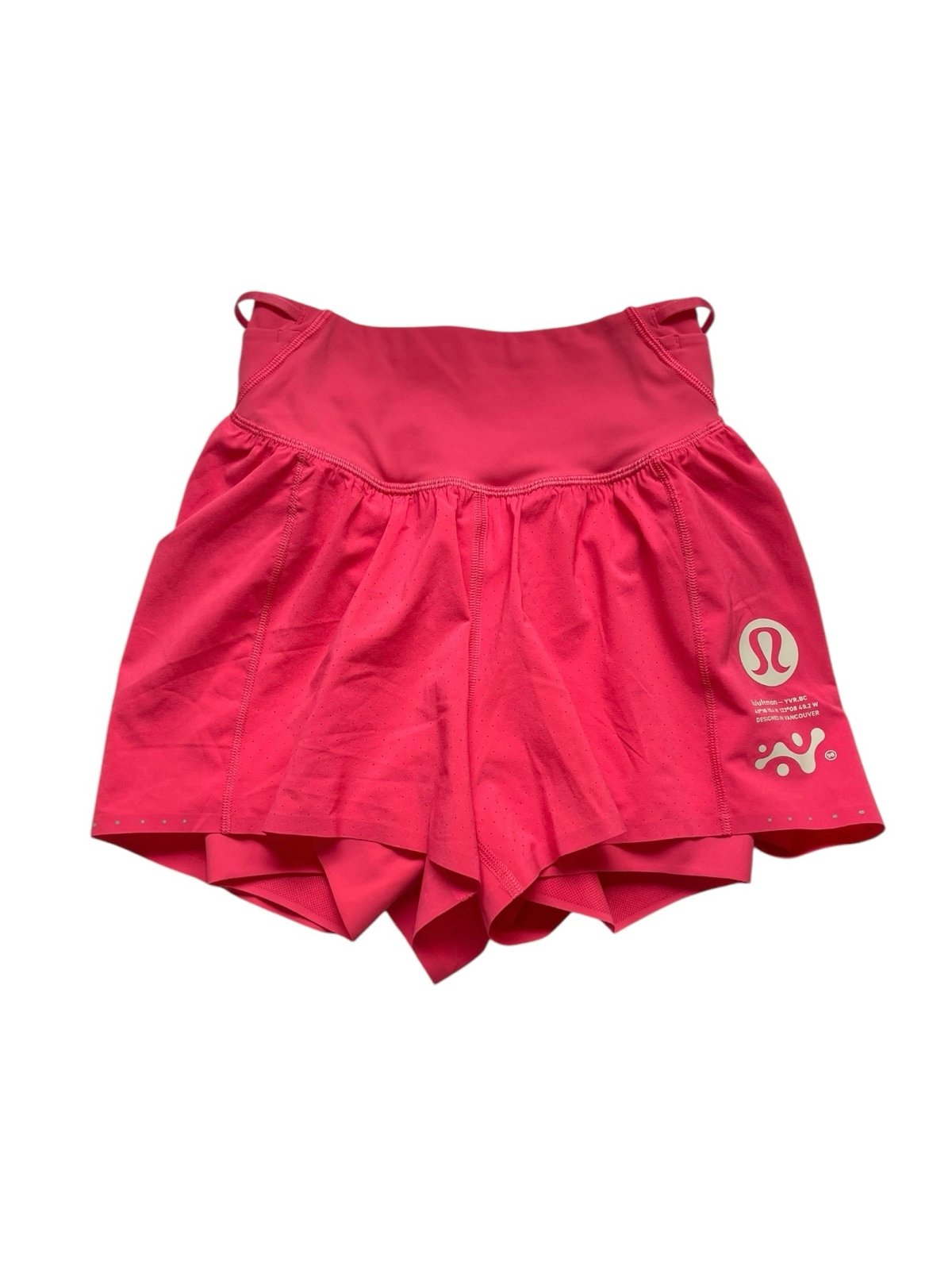 Lululemon NULUX Road To Trail High Rise Short 4” Size 2 Lipgloss ULLG/LIPG 33870