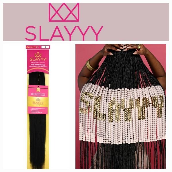 Slayyy Pre-Stretched Special Anti-Itch Treatment 54 Extensions- 6PK