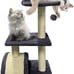 Cat Tree for Indoor Cats, Cute Cat Tree Tower with Sisal Scratching Posts and Pa