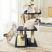 Cat Tree for Indoor Cats, Cute Cat Tree Tower with Sisal Scratching Posts and Pa