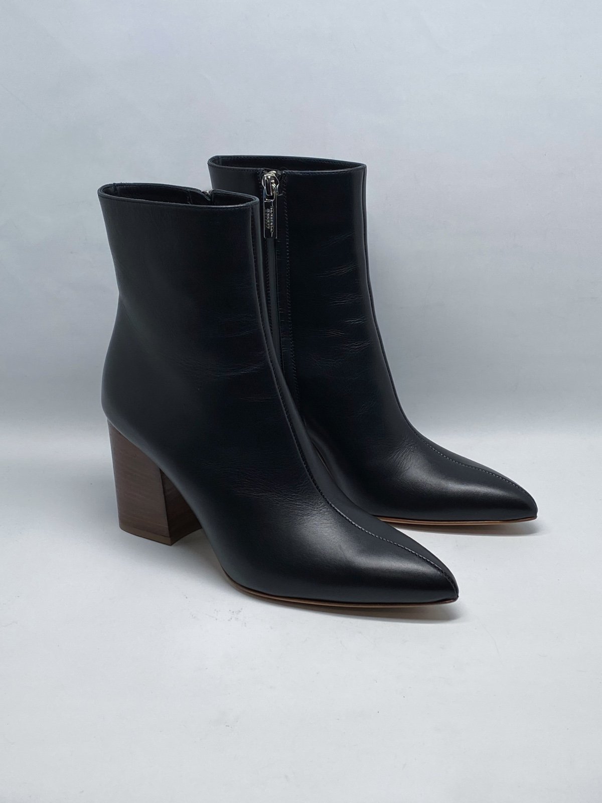 Gabriela Hearst Rio 75MM Leather Ankle Boots size 36.5