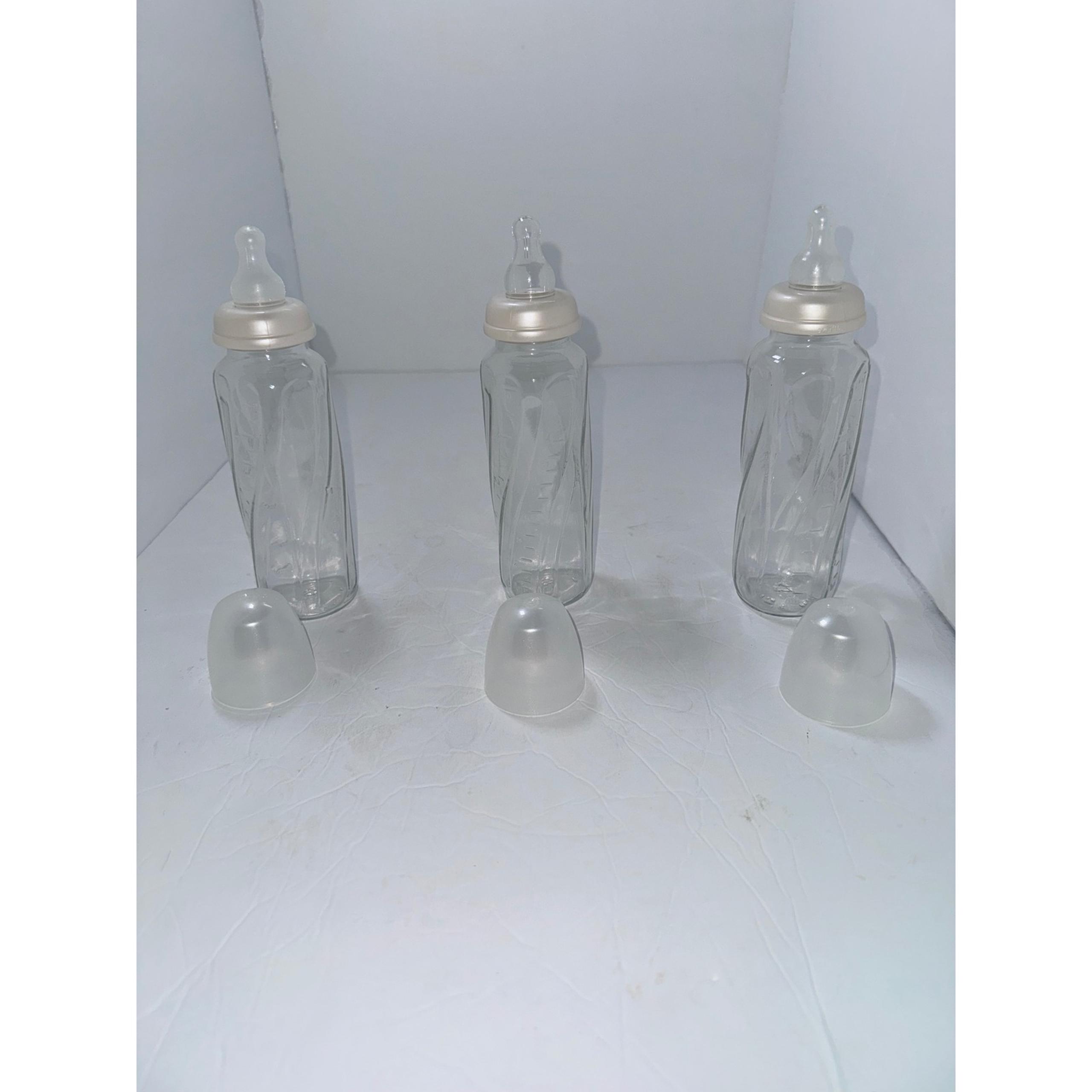 3 Evenflo Baby Bottles Anti-Colic Venting System 8 oz