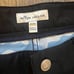 Peter Millar Mens Chino Pants Straight Leg Stretch Flat Front Black Size 35X30