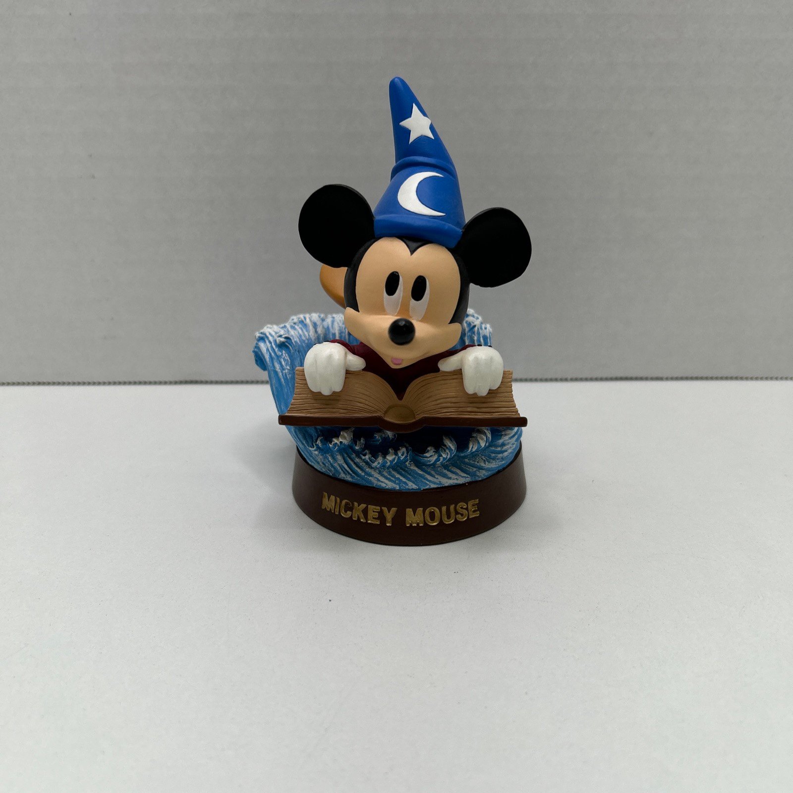 Disney Store Sorcerer Mickey Fantasia Bobble Head Nodder RARE