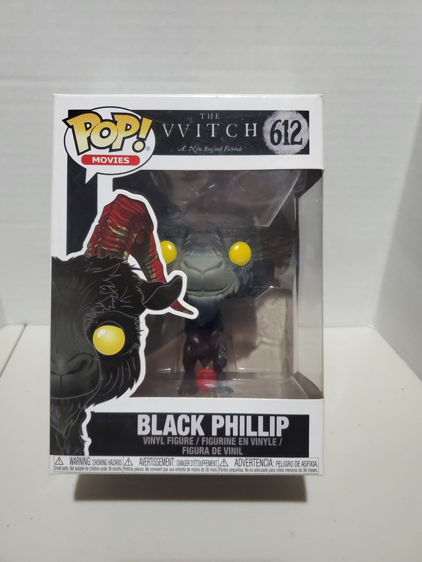 BLACK PHILLIP The Witch Funko Pop Movies #612 Horror Robert Eggers Vinyl Figure