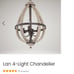 Chandelier A03885