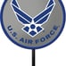 Collapsible Garden Stake Sign - US Air Force
