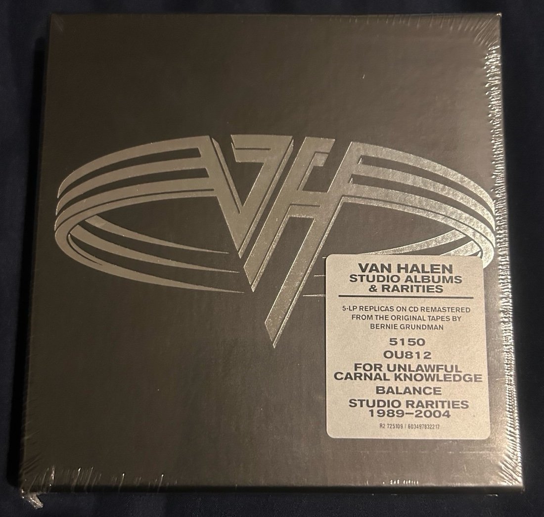 Van Halen Rare 1986-1996 CD Box Set Brand New