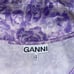 Ganni Purple Rose Floral Print Satin Camisole SZ 38/M/US 6 EUC
