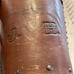 1800s civil war carved cattle bovine dice & stitched cup lot 070222eADZII