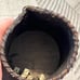 1800s civil war carved cattle bovine dice & stitched cup lot 070222eADZII