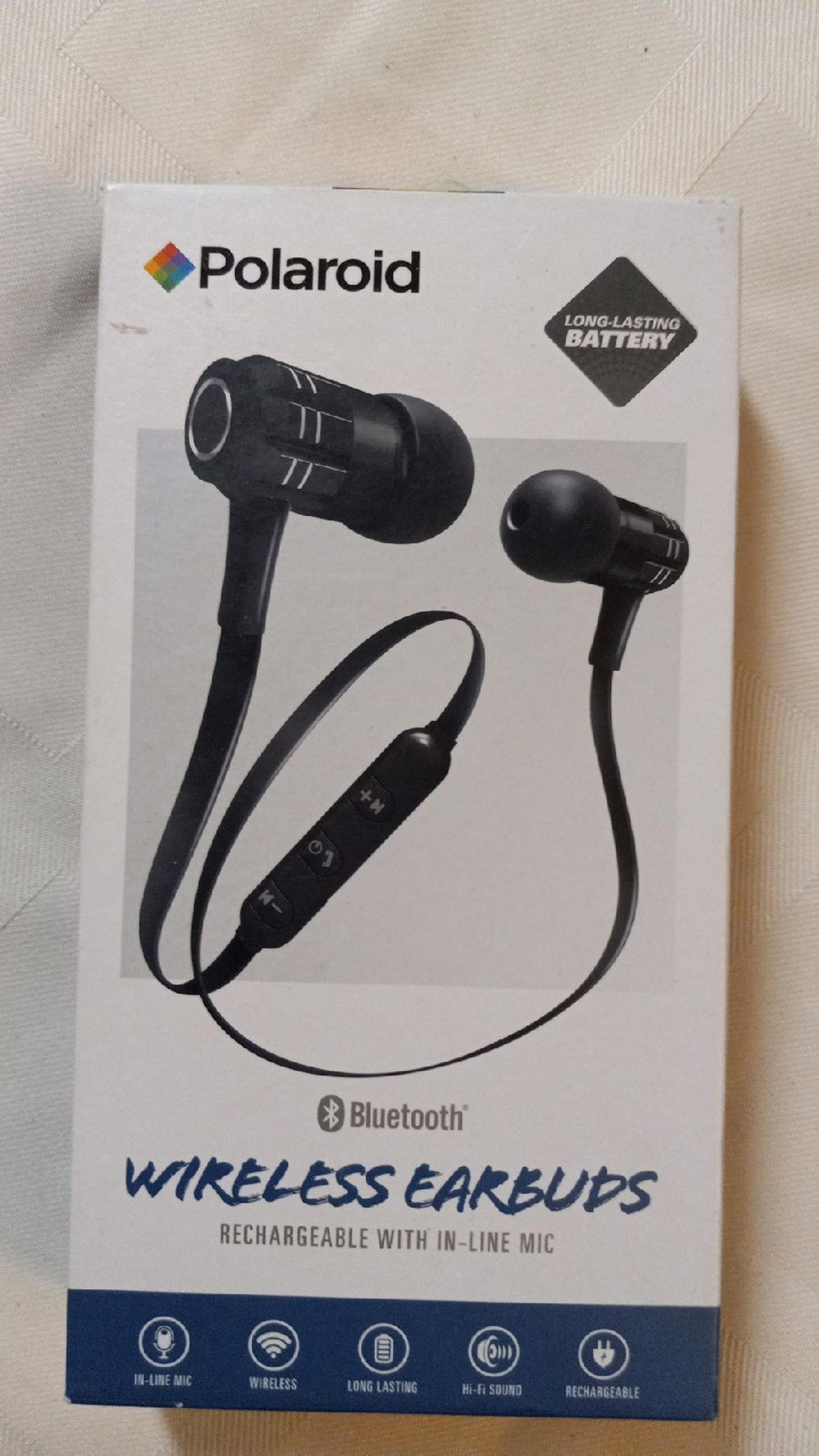 Polaroid earbuds bluetooth