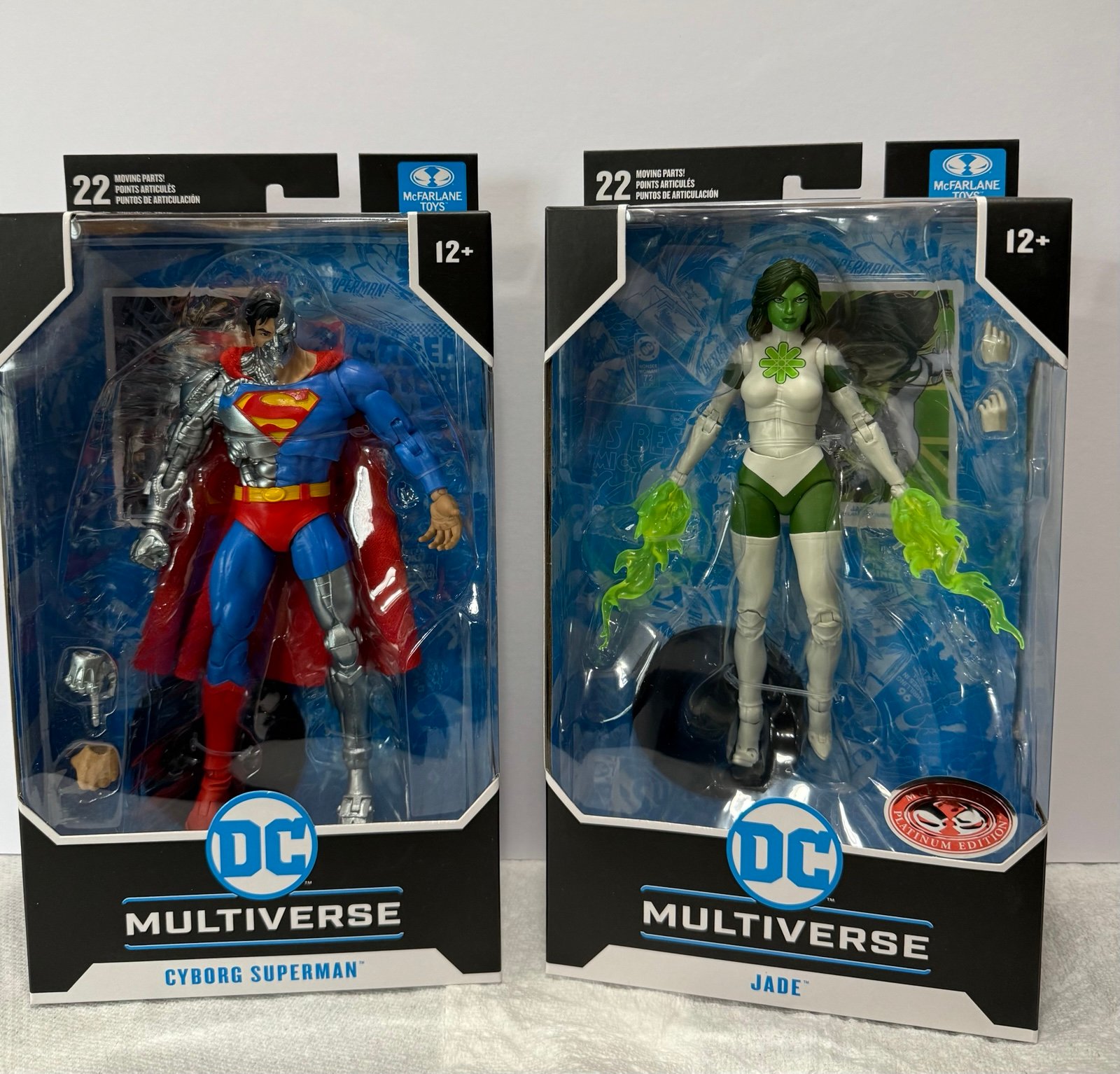 DC Multiverse Green Lantern Corps Jade and Cyborg Superman (new release)