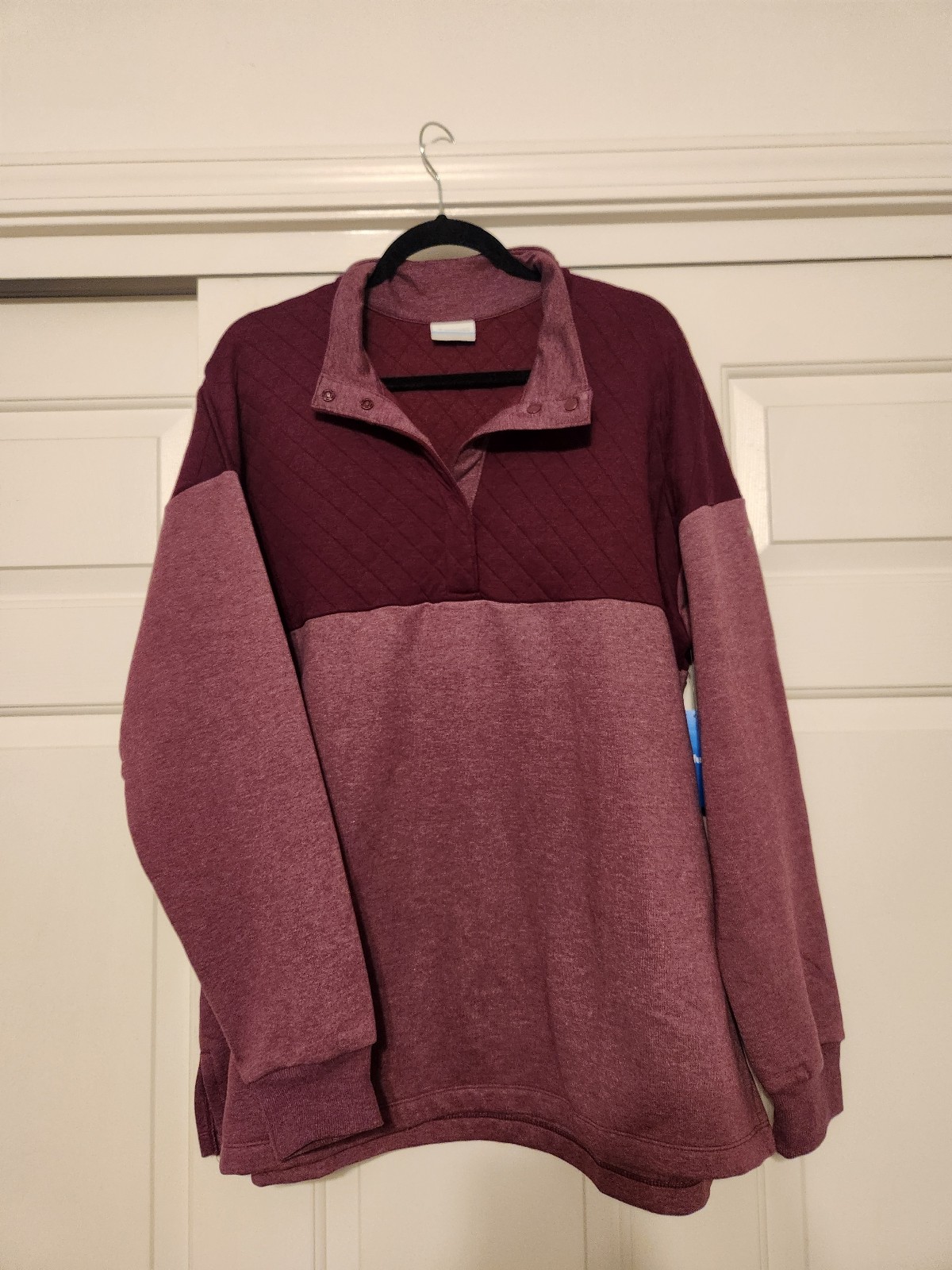 Columbia quilted pullover