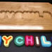 Personalized Children's letter stool