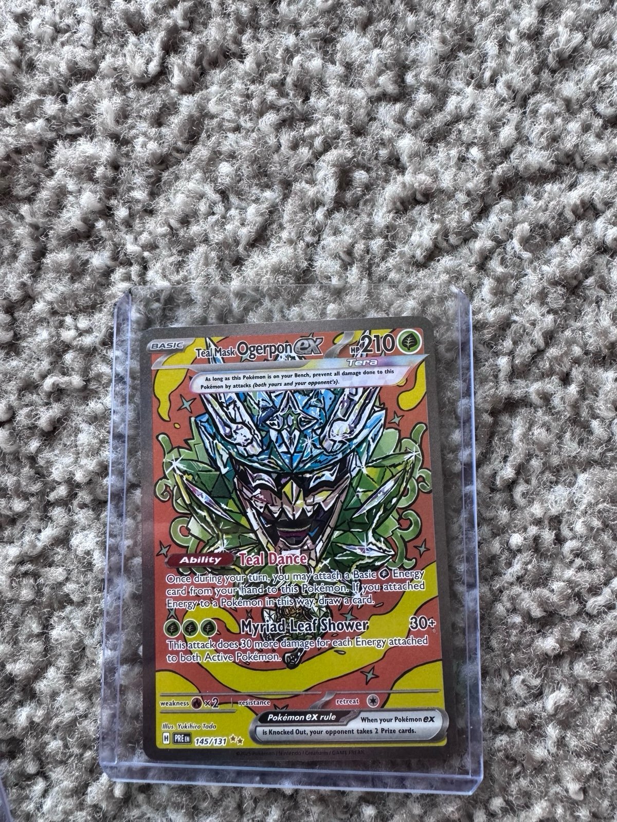 Teal Mask Ogerpon EX 145/131