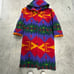 Vintage Wool Navajo Western Gallery Coat size Small Unisex Hooded