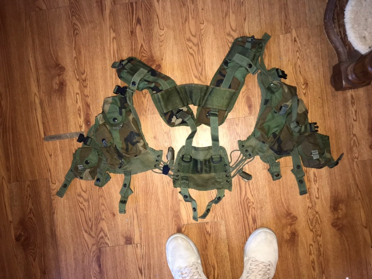 US military issued pouch vest