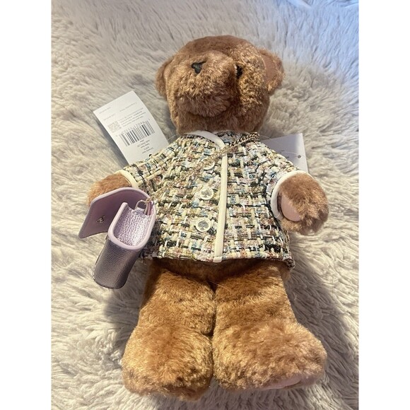 Kate Spade 3D Teddy Bear Crossbody Bag Brown Fur KI972 NWT Collectible 449 MSRP