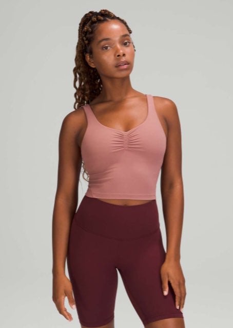 Lululemon Align Gathered-Front Tank Top