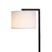 Contemporary Metal 62in Floor Lamp with on/off Foot Switch