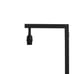 Contemporary Metal 62in Floor Lamp with on/off Foot Switch