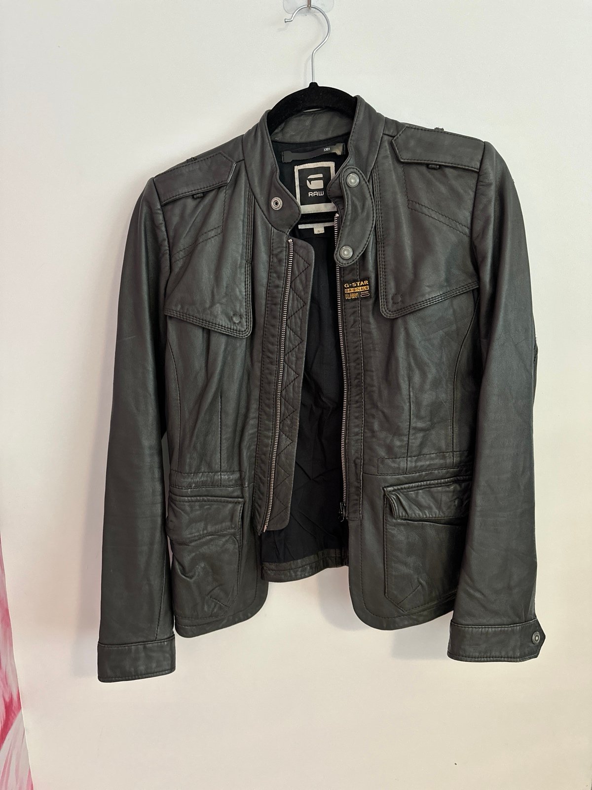 leather jacket women