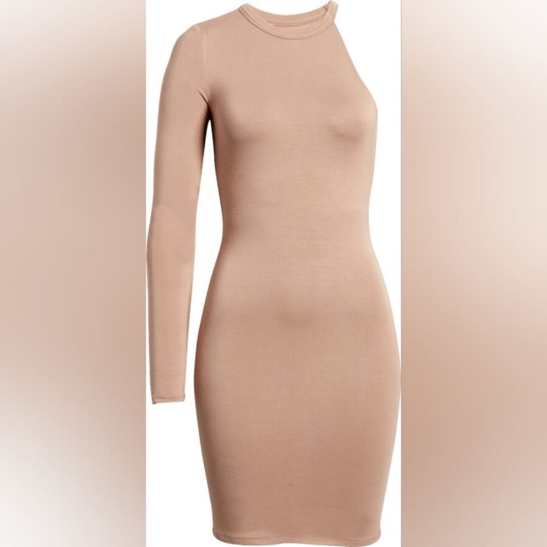 NWOT NAKED WARDROBE TANK MINIDRESS IN COCO