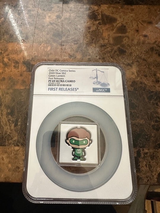 Green lantern silver chibi